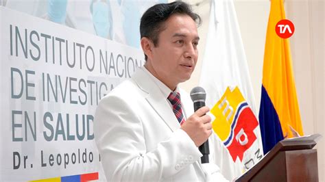 Franklin Encalada Renuncia Como Ministro De Salud De Noboa