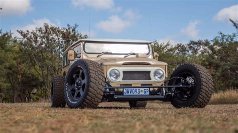 Toyota Fj40 Land Cruiser Hot Rod Una Preparación Increíble