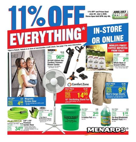 Menards Weekly Ad 2025 Willa Julianne