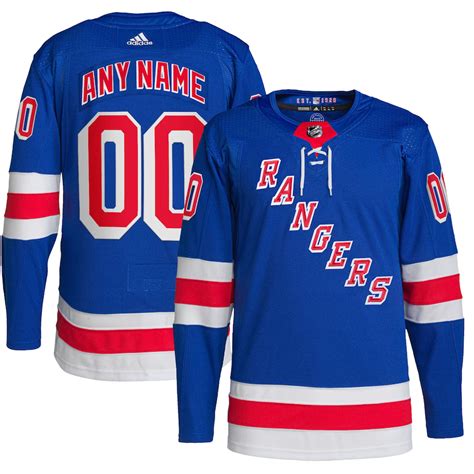 ny rangers jersey numbers
