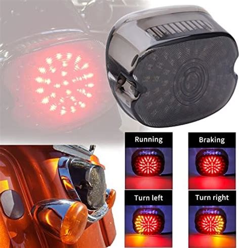 JMTBNO Fanale Posteriore Led Per Moto Freno Lampada Frecce Indicatori