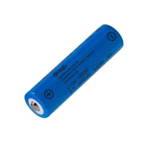 Akumulator ICR 18650 Walther 3 7 V 2600 MAh 3 7122 1 Sklep Militarny