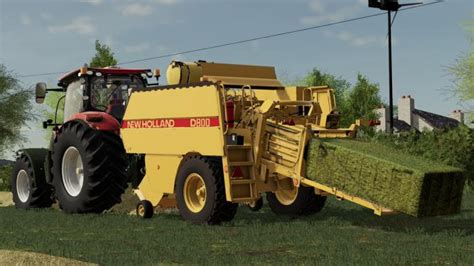 Mod New Holland D1000 Baler V1 0 Farming Simulator 22 Mod LS22 Mod