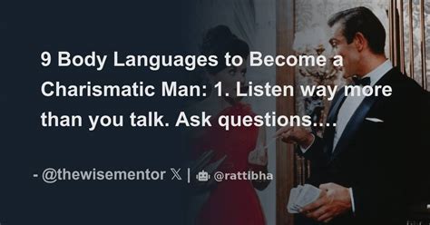 9 Body Languages to Become a Charismatic Man المسلسل من Wise Mentor