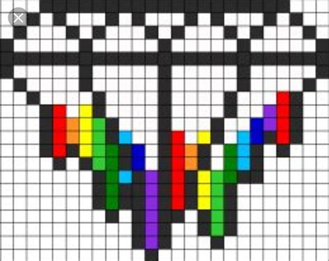 Easy Perler Bead Patterns Kandi Patterns Beading Patterns Cross