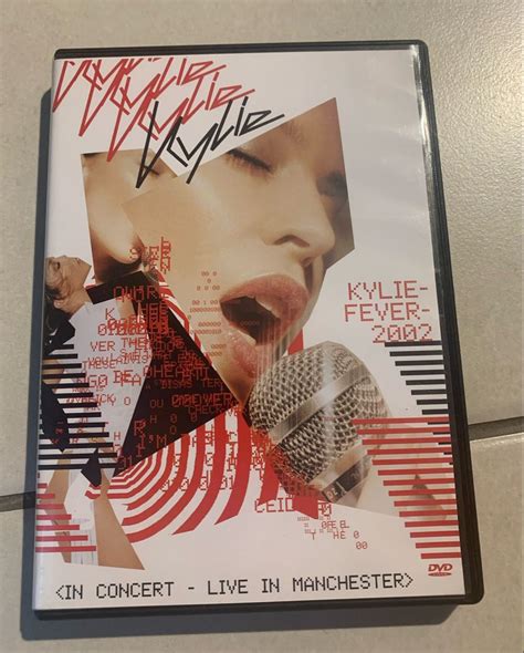 Dvd Kylie Minogue Fever Live In Manchester Item De M Sica