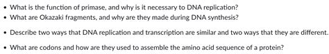 Solved - What is the function of primase, and why is it | Chegg.com