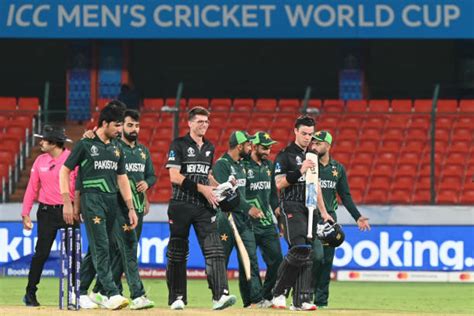 Icc World Cup 2023 Warm Up New Zealand Defeat Pakistan By 5 Wickets