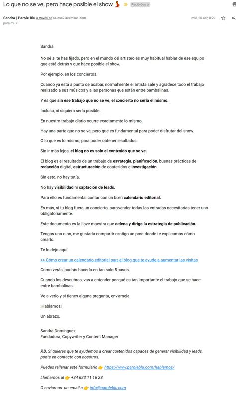 Qué es el email marketing: Definición y ejemplos | Parole Blu