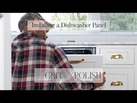 How To Diy A Panel Ready Dishwasher What Ours Cost The Grit And