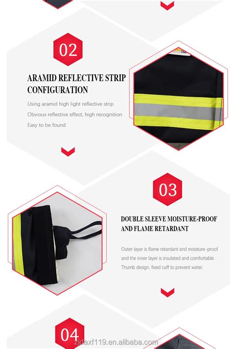 New Design Fire Fighting Certificated Nomex Layers Fire Suit