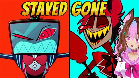 Stayed Gone Hazbin Hotel Reaction Alastor And Vox Youtube