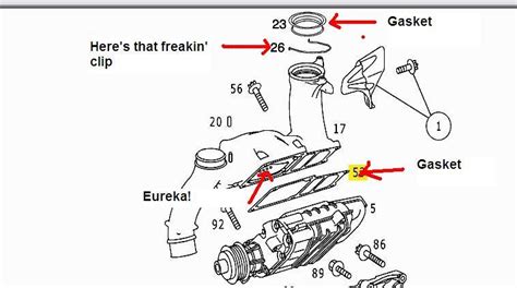 2005 Mercedes C230 Kompressor Parts Diagram