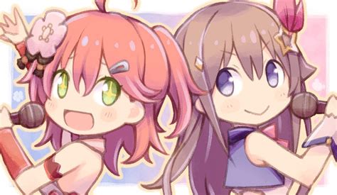 Safebooru 2girls Ahoge Back To Back Bare Back Bare Shoulders Blue