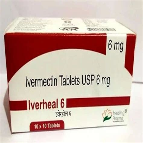 Iverheal 6 6mg Ivermectin Tablet At Rs 35 Strip In Nagpur ID 25431015812