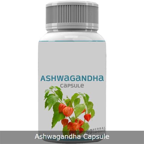 Ayurvedic Herbal Ashwagandha Capsule At Best Price In Greater Noida