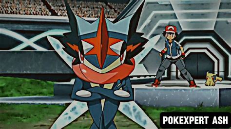 Ash Greninja Vs Mega X Charizard🔥 Ash Vs Alain Final Battle Pokexpert Ash Youtube