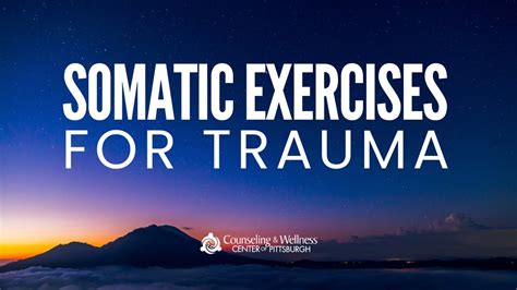 Somatic Exercises For Trauma Anger And Sadness YouTube