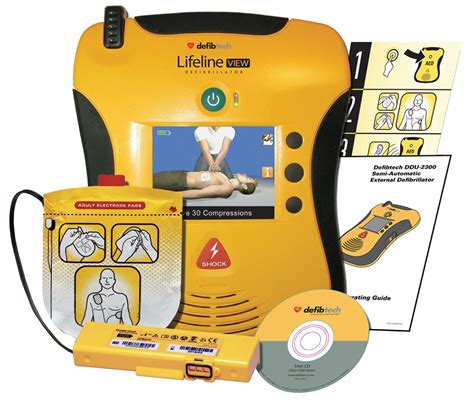 Defibtech Semi Automatic Lifeline View Aed Aha Compliant N Dcf