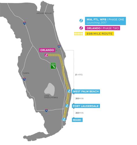 Florida Brightline Map Printable Maps Wells Printable Map