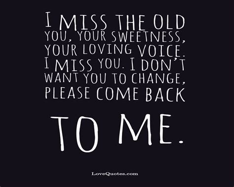 Come Back To Me - Love Quotes