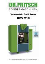 Presse Froid Kpv Dr Fritch Lectrique Compression