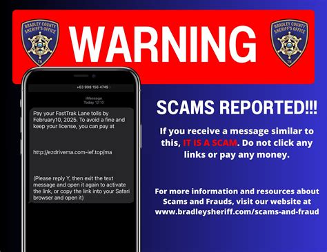 Bradley Co. Sheriff's Office warns public about scam texts | Mix 104.1 WCLE