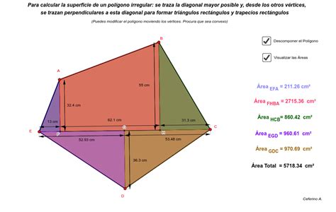 Como Medir El Area De Una Figura Irregular DonComo