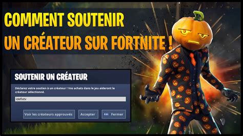 Comment Soutenir Un CrÉateur Sur Fortnite Youtube