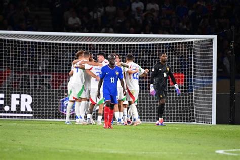 Ligue Des Nations Les Bleus Corrig S Par L Italie Pour Leur Entr E En