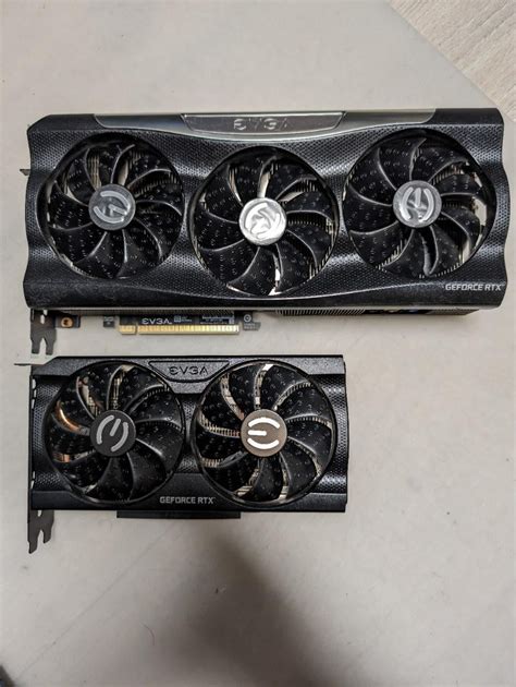 EVGA RTX 3060 vs EVGA RTX 3080 size : r/pcmasterrace