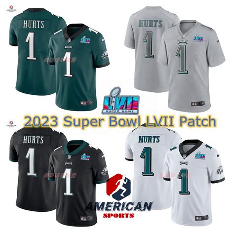 Super Bowl Lvii Patch Camiseta Nfl Philadelphia Eagles Jalen