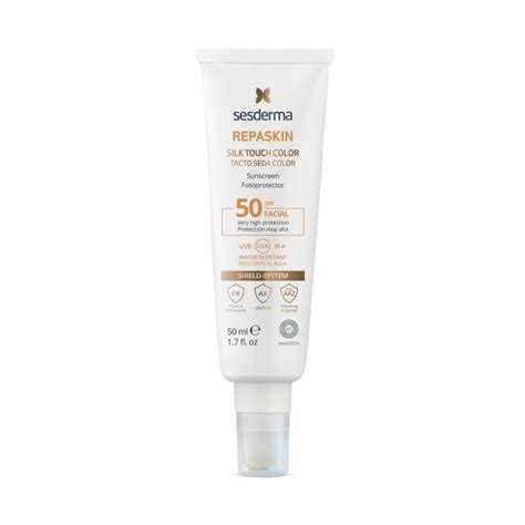 Sesderma Repaskin Tacto Seda SPF 50 Con Color 50 ML