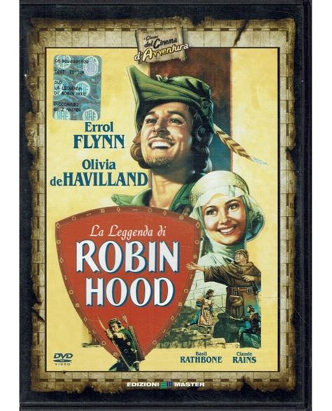 Dvd La Leggenda Di Robin Hood Con Errol Flynn Ita Usato B