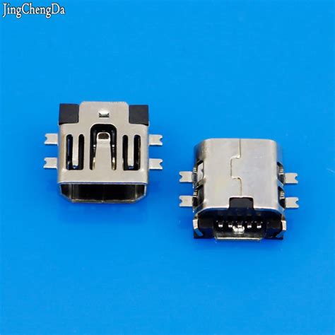 Miniconector USB Tipo B Puerto De Carga Hembra De 5 Pines Conector