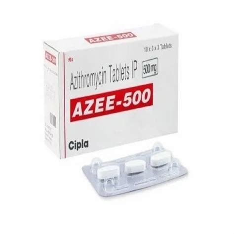 Azee Mg Azithromycin Tablets At Rs Strip Of Tablets In Surat