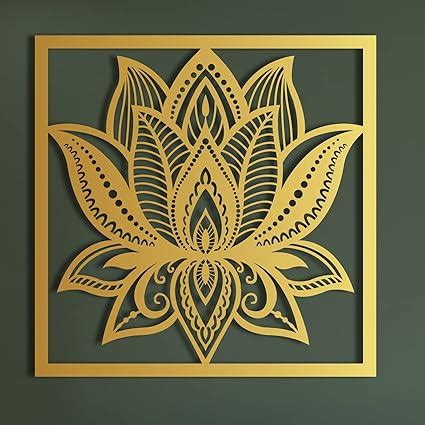 Amazon Lotus Flower Wall Art Lotus Metal Wall Art Lotus Wall