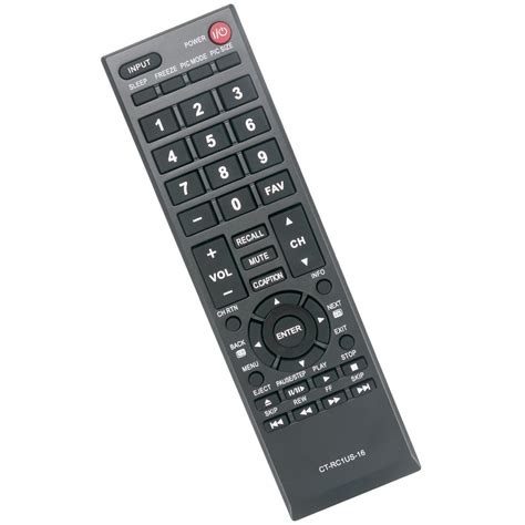 CT RC1US 16 Replace Remote Control For Toshiba TV 32L110U 40L310