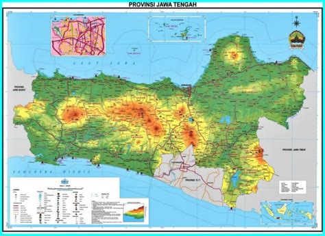 √ Peta Jawa Tengah | Penjelasan Lengkap - Sindunesia