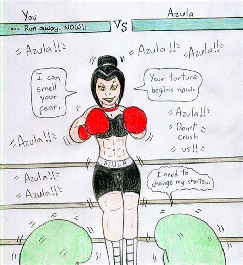 Boxing You Vs Azula By Jose Ramiro On Deviantart