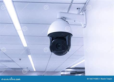 Security Cctv Camera Or Surveillance System In Building Closed Circuit