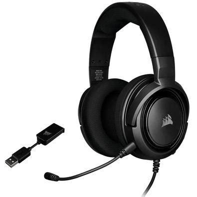 Headset Gamer Corsair Hs Usb P Surround Drivers Mm Carbono