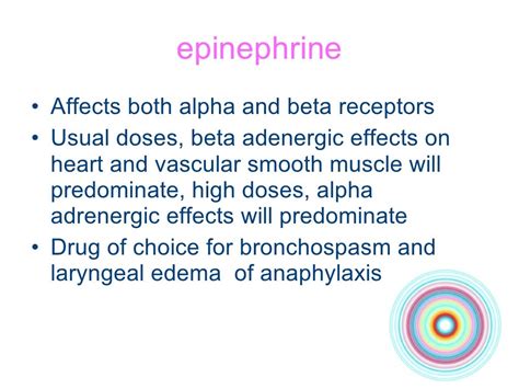 Autonomic Nervous System Agents