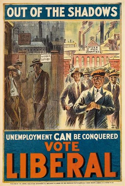 Vintage 1920's UK Liberal Party Election Poster A3 Print - Etsy