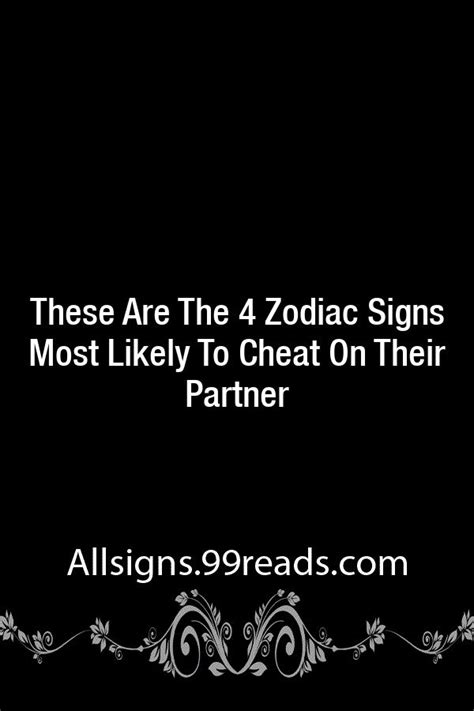 These Are The Zodiac Signs Most Likely To Cheat On Their Partner