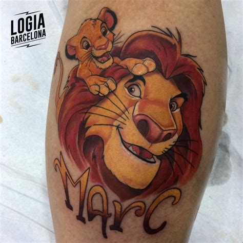 Tatuajes De Simba Logia Tattoo Barcelona