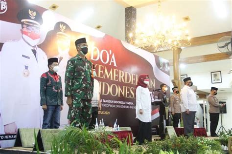 Foto Sambut Hari Kemerdekaan Pemerintah Kabupaten Kediri Gelar Doa