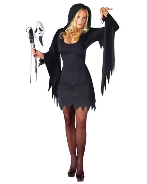 Ghost Face Female Womens Costume - In Stock | Costumes for women, Glamour costumes, Scream costume