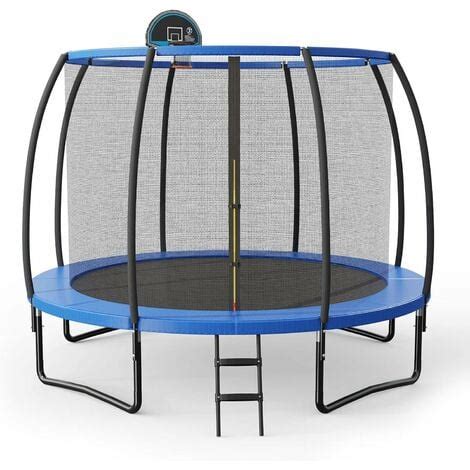 GOPLUS 305cm Trampolin Mit Netz Bis 150 Kg Gartentrampolin Mit