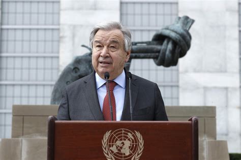 Secretarul General Al Onu Antonio Guterres I A Avertizat Mar I Pe